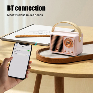 Altavoz Bluetooth Portátil Retro Mini Altavoz Bluetooth <span class=keywords><strong>de</strong></span> Estilo <span class=keywords><strong>Antiguo</strong></span> Radio FM <span class=keywords><strong>de</strong></span> Onda Corta Compatible con Tarjeta AUX TF <span class=keywords><strong>Disco</strong></span> USB <span class=keywords><strong>Reproductor</strong></span> <span class=keywords><strong>de</strong></span> MP3 - Product Image 5