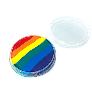 Delineador de ojos duochrome, pintura profesional activada por agua, pastel dividido de arcoíris, pintura para cara y cuerpo, delineador de ojos gráfico, envío rápido - Product Image 6