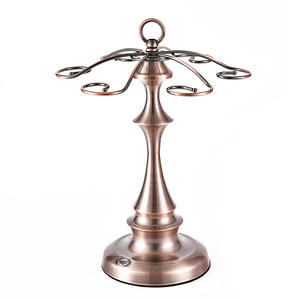 Portabicchieri da vino Vintage europeo controsoffitto capovolto portabicchieri da vino rosso per la festa del Bar di casa - Product Image 5