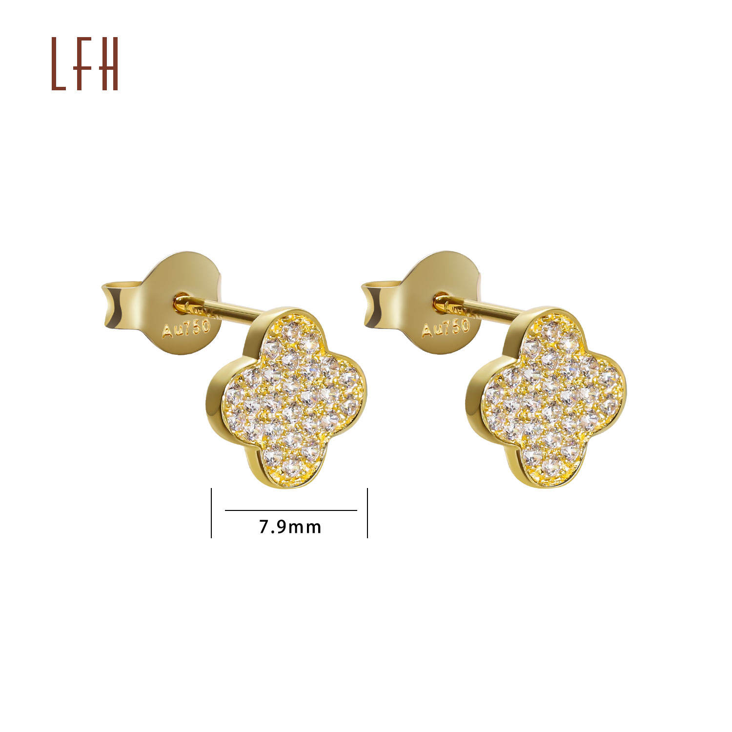 ต่างหู1.15g