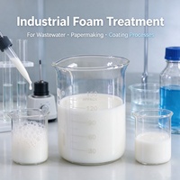 Défoamer non ionique à excellente performance, anti-mousse, émulsion stable à base d'eau pour la fabrication du papier, les eaux usées et les revêtements en latex