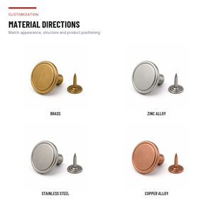 Boutons en jean personnalisés avec logo, attaches pour vestes, boutons pour vêtements de travail, boutons à pression personnalisés pour jeans - Product Image 3