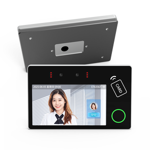 Dispositivo Biométrico de Asistencia con Pantalla Táctil de 5 Pulgadas, Reconocimiento Facial + Huella Dactilar, Sistema de Gestión de Horario Electrónico para Empleados - Product Image 3