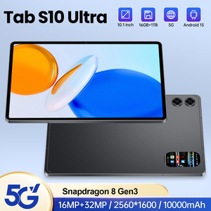 Trực tiếp từ nhà máy tab S10 siêu android15 máy tính bảng cho giáo dục 10.1 "FHD <span class=keywords><strong>Android</strong></span> <span class=keywords><strong>Tablet</strong></span> PC 16GB + 1TB mát máy tính bảng cho trẻ em - Product Image 5