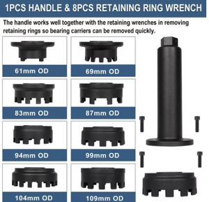 ชุดเครื่องมือประแจวงแหวนยึดตัวยึดล่างแบบมืออาชีพสำหรับยามา<span class=keywords><strong>ฮ</strong></span>่า <span class=keywords><strong>ฮ</strong></span><span class=keywords><strong>อน</strong></span><span class=keywords><strong>ด้า</strong></span> ซูซูกิ เมอร์คิวรี่ เมอร์ครุยเซอร์ เกียร์ - Product Image 4