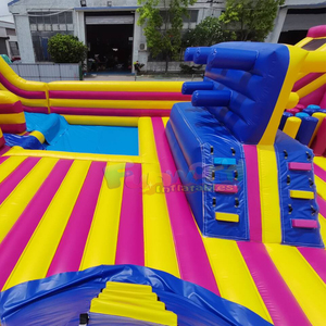 Parque de atracciones inflable gigante para niños, trampolín, casa de brinco, parque de diversiones, parque hinchable. - Product Image 6