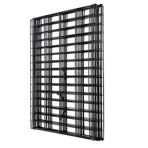 Valla de acero para perros de 8/16 paneles, VALLA DE Metal portátil para perros de 80x100cm, paneles para mascotas, valla para corralito para perros pequeños para acampar y viajar - Product Image 4