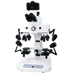 BestScope BSC-300 Trinocular डिजिटल तुलना माइक्रोस्कोप के लिए फोरेंसिक विज्ञान