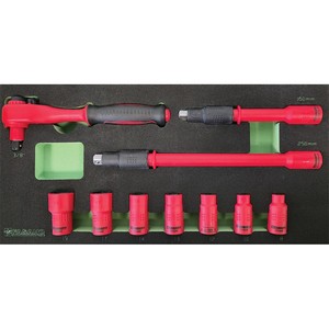 Pasano <b>Socket</b> Wrench Set 3/8 Inch 19 Pc Automotive Repair Tool Kit - Product Image 1