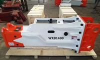 Brise-roche hydraulique de type boîte WXB1000 pour excavatrice de 12 à 15 tonnes, fonctionnement silencieux, qualité fiable, services OEM ODM disponibles
