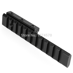 Adaptateur de montage Fire <span class=keywords><strong>Wolf</strong></span> Tactical Dovetail Extension 11 mm à 20 mm pour accessoires de lunette de chasse et de sports de plein air - Product Image 5