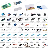 LAFVIN Kit de Inicio Definitivo para Raspberry Pi Pico W con Más de 450 Artículos, 117 Proyectos Compatibles con Programación MicroPython C/C++ para Arduino IDE