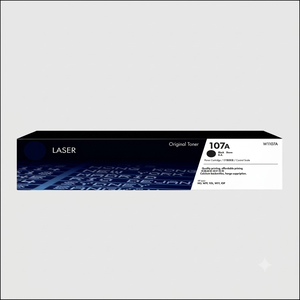 Cartouche de toner noire HHP 107A W1107A, cartouche complète pour imprimante laser MFP 107 135 137 - Product Image 1