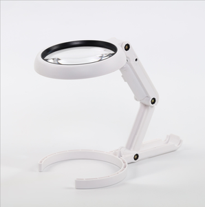 Lupa de Mano Plegable de Doble Uso, de Mano y de Escritorio, con Luz LED, Gran Venta - Product Image 2