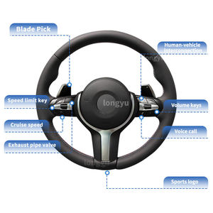 Volante para <span class=keywords><strong>BMW</strong></span> M5 E60 <span class=keywords><strong>5</strong></span> <span class=keywords><strong>M</strong></span> E 60 M5e60 E60m5 Touring F10 <span class=keywords><strong>F</strong></span> <span class=keywords><strong>10</strong></span> F10m5 <span class=keywords><strong>M</strong></span> <span class=keywords><strong>5</strong></span> M5f10 F90 <span class=keywords><strong>F</strong></span> 90 F90m5 M5f90 - Product Image 2