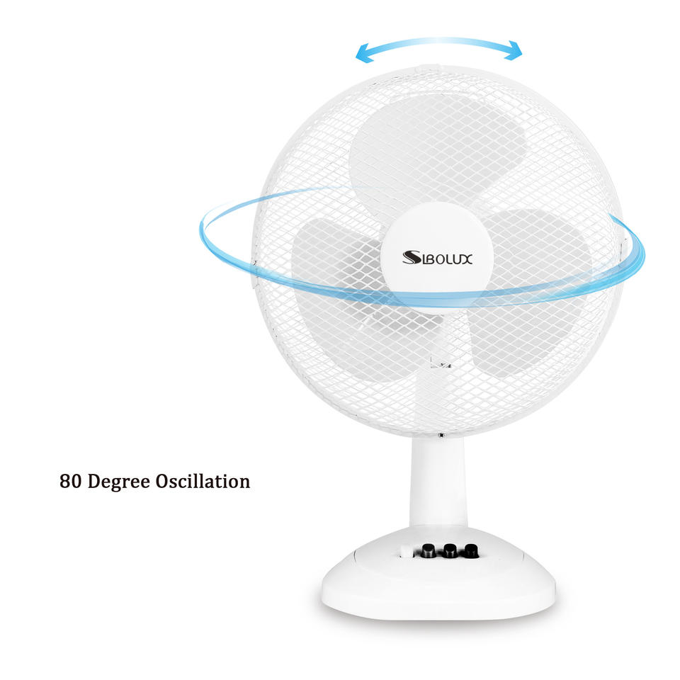 Plastic Ventilateur Fan 12 Inch Adjustable Tilt Head High Quality ...
