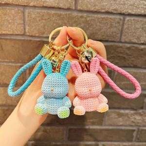 Porte-clés Lapin 3D en PVC Créatif et Mignon, Cadeau Idéal pour Voiture, Prix Usine Imbattable - Product Image 2