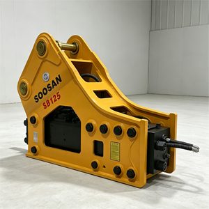 Martillo Hidráulico Lateral SB125 con Motor para Excavadoras de 28-35 Toneladas, para Construcción, Minería y Demolición - Product Image 4