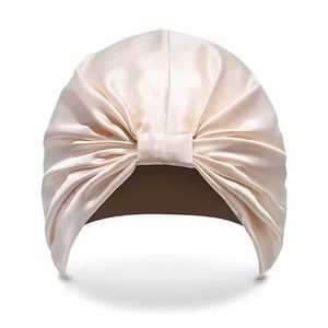 Wholesale 6A Grade Mulberry Silk <b>Bonnet</b> Cap <b>for</b> <b>Hair</b> Protection Customization Sleep Set - Product Image 1