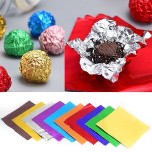 Custom 20x20 Cm <strong>Gold</strong> <strong>Chocolate</strong> Candy Wrappers Foil Paper <strong>Wrapping</strong> Sheets Aluminium Foil for <strong>Wrapping</strong> Mushroom <strong>Chocolate</strong> - Product Image 5