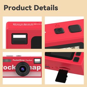 Nouvelle Mini Caméra <span class=keywords><strong>Numérique</strong></span> Portable 2026 avec Écran, Pendentif de Sac à Dos, 1080P HD, Carte TF, Matériau ABS, pour Étudiants et Fêtes - Product Image 5