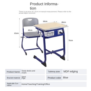 Bureau unique moderne pour les écoles primaires et secondaires pour les cours de tutorat et de formation à domicile-Vente en gros - Product Image 2