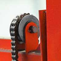 Mini-élévateur hydraulique électrique pas cher avec rail de guidage, montage mural, portable, parfait pour une utilisation à domicile sur deux étages