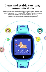 Montre connectée carrée TFT Android Q18 pour enfants avec alarme, bracelet en plastique et caoutchouc – Économique, durable, haute qualité pour garçons et filles, autonomie de 4 jours - Product Image 4
