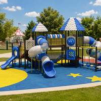 Équipements de terrain de jeux pour enfants sur mesure pour parcs d'attractions, écoles, maternelles et communautés, incluant des balançoires et des jeux d'extérieur