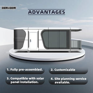 Edificio Prefabbricato Commerciale in Acciaio Impermeabile, Modulo Capsula Personalizzabile, Direttamente dalla Fabbrica - Product Image 3