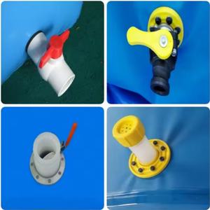 Büyük 1000L Kalınlaştırılmış Basınçlı Su Torbası Araç Üstü Katlanabilir Kuraklık Dayanıklı Açık Hava Tarım Taşınabilir 1 Yıl Garantili - Product Image 6