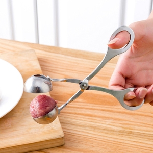 Fabrication en usine durable et populaire, vente en gros de petites pinces à boulettes de viande en acier inoxydable - Product Image 1