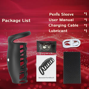 Draadloze mannelijke masturbatie speeltjes voor koppels, <span class=keywords><strong>penis</strong></span> seksuele hoes, ejaculatie verlenging, vibrerende condoom, cock rings - Product Image 4