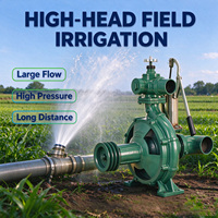 Pompe d'irrigation par aspersion haute pression 100BP-80-320, entrée 4 pouces, sortie 3 pouces, pompe à eau pour aspersion 320