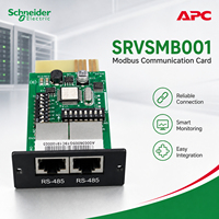 SRVSMB001 APC Mini UPS Easy-On-Line SRVS Tarjeta Modbus Monofásica de Reserva para Computadoras Industriales, Montaje en Rack, Routers Wifi