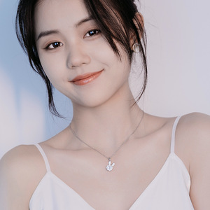 Accesorios <span class=keywords><strong>de</strong></span> Moda Coreanos, Collar con Colgante <span class=keywords><strong>de</strong></span> Perlas y Cobre Chapado en Oro <span class=keywords><strong>de</strong></span> 18K, Regalo Elegante y <span class=keywords><strong>de</strong></span> Lujo Ligero para Mujer - Product Image 4