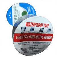 Xuyang Wasserdichtes Butyl-Klebeband mit Starker Haftung - Anpassbare Länge, Kältebeständig, Schimmel-/Feuchtigkeitsresistent für