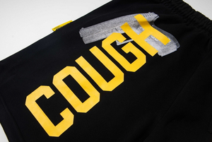 กางเกงขาสั้นคุณภาพสูง กางเกงบาสเก็ตบอล กางเกงวอร์มผู้ชาย นี่คือกางเกงขาสั้นสำหรับผู้ชายที่มีลายขวดน้ำเชื่อมแก้ไอมากมาย - Product Image 4