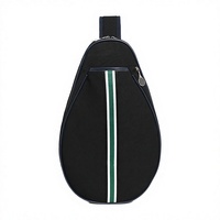 Nouveau Sac de Raquette en Toile 2025 pour Femmes et Hommes – Tennis/Pickleball/Badminton – Grande Capacité, Style Vintage Tendance pour Sports de Plein Air