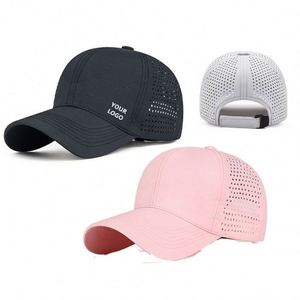 Customized Logo Oversize Breathable Quick Dry Cap Waterproof Running Size Mesh Baseball <b>Hat</b> <b>for</b> Large Head - Product Image 1