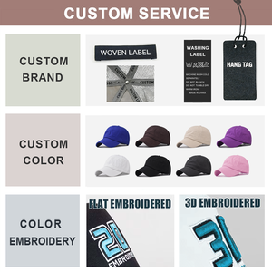 Gorra Plana de Algodón 100% con Logotipo Bordado Personalizado, Diseño Personalizado, Gorra de Béisbol Unisex de Alta Calidad con 6 Paneles y Cierre a Presión - Product Image 2