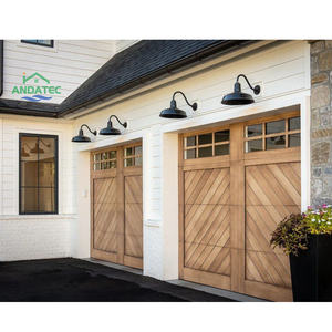 Fabricant chinois établi | Corrosion et résistance Durabilité Portes de <span class=keywords><strong>garage</strong></span> en bois massif, 100 + artisans qualifiés - Product Image 1