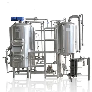 Brew House Stainless Steel Beer Brewing Equipment Turnkey Project Fermenting Tank Equipment
