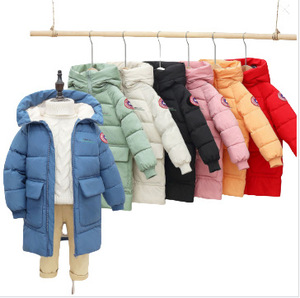 <span class=keywords><strong>Chaqueta</strong></span> de Invierno Acolchada con Capucha para Niños y Niñas, Diseño Grueso con Cierre de Cremallera, Venta al Por Mayor de Fábrica JYS - Product Image 1