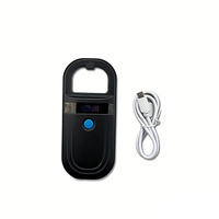 Lector RFID ISO 11784/11785 PT180 EM4305 134.2kHz para Etiquetas de Oreja de Animales, Microchip, Escáner de Identificación, Mini Etiqueta
