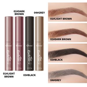 OCHEAL Crème Teintante <span class=keywords><strong>Sourcils</strong></span> 3D Stéréoscopique Naturelle 4 Couleurs Imperméable Longue Durée Haute Pigmentation Lisse à Appliquer au Pinceau Effet Déchirable 4g - Product Image 6
