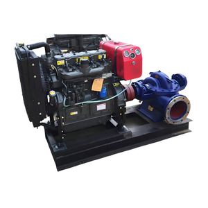 Bomba de succión doble de acero inoxidable de alta calidad OEM al por mayor, bomba horizontal de una etapa de alto flujo con carcasa dividida - Product Image 1