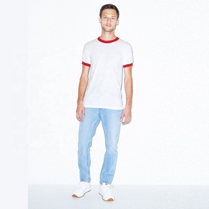 Camiseta Deportiva con Cuello en V para Hombre, 100% Algodón, Manga Corta, Transpirable, de Secado Rápido, para Correr, Gimnasio y Entrenamiento - Product Image 4