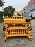 Ligne de production de blocs de ciment mobiles à haute efficacité, machine à pompe contrôlée par PLC, fabrication de briques de pavage de haute précision, marque YAODA