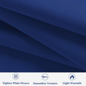 Tissu en toile tissée 100 % polyester élastique, enduit anti-boulochage, couleur unie, personnalisable, pour vêtements rigides, 70 g/m², coloré - Product Image 2